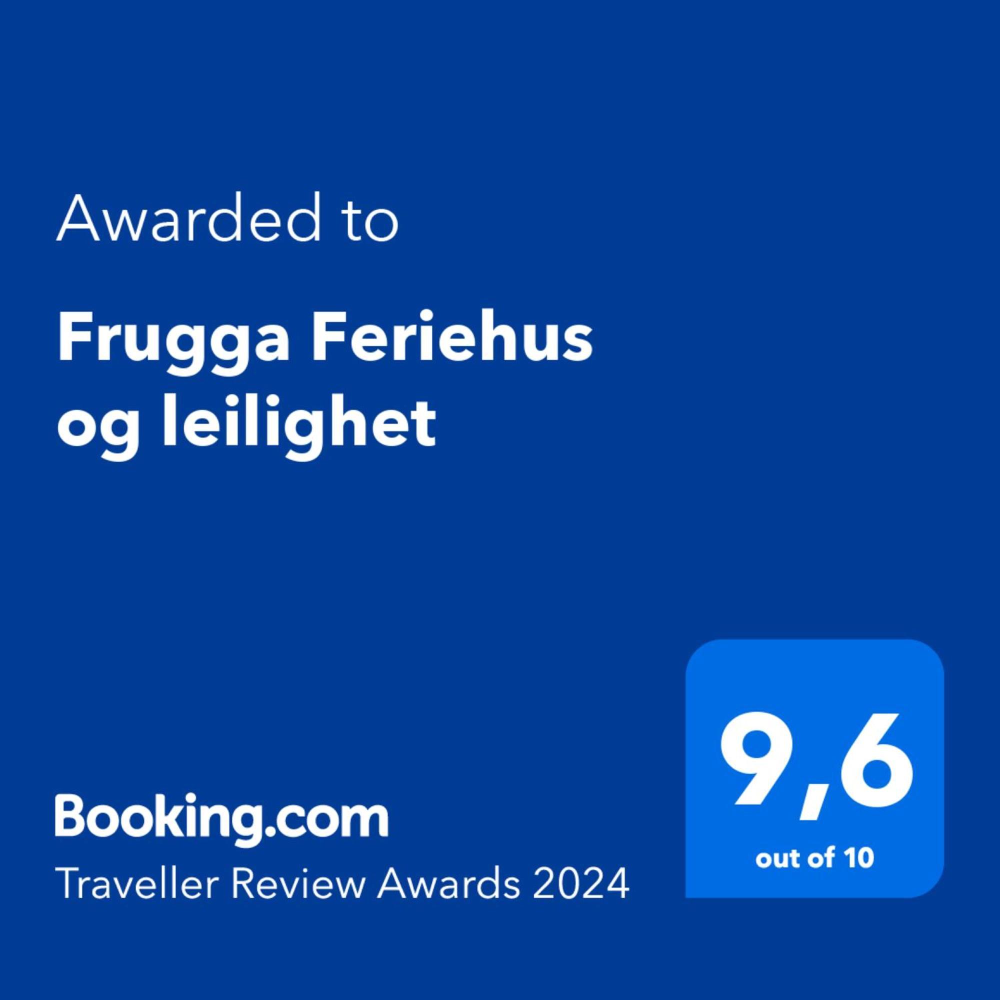Frugga Feriehus Og Leilighet Straumsjoen Exterior photo
